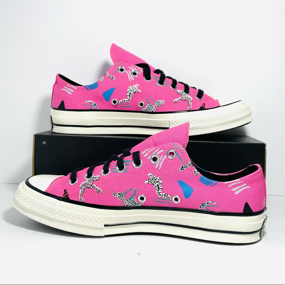 Converse Ctas Chuck 70 Hyper Skate Print Black/Pink/Digital Low Top Unis…